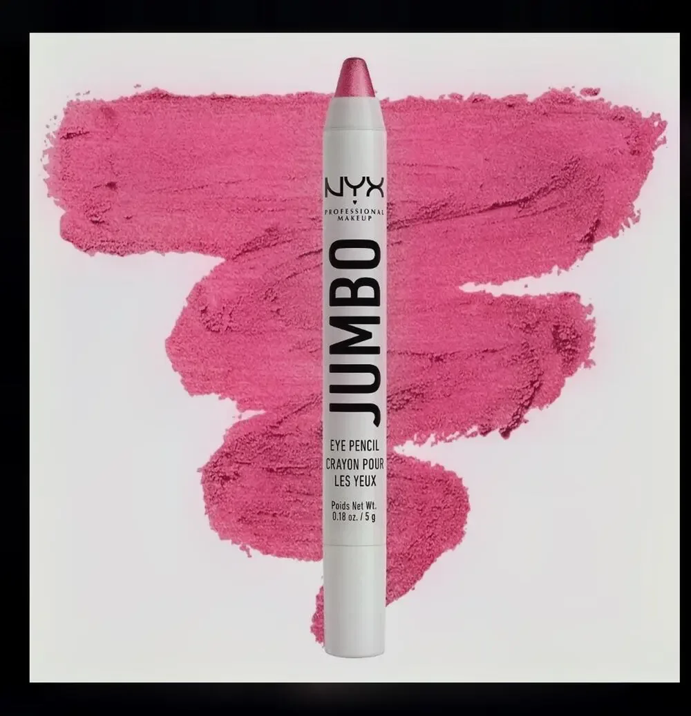 NYX Professional Makeup Jumbo Eye Pencil Pink Matte Blendable, 0.18 oz (JEP635)